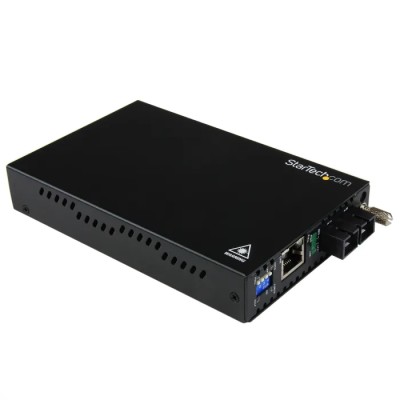 StarTech.com Gigabit Multimode Fibre Media Converter SC RJ45 Half Duplex Full Duplex 2000Mbps 550m ET91000SC2