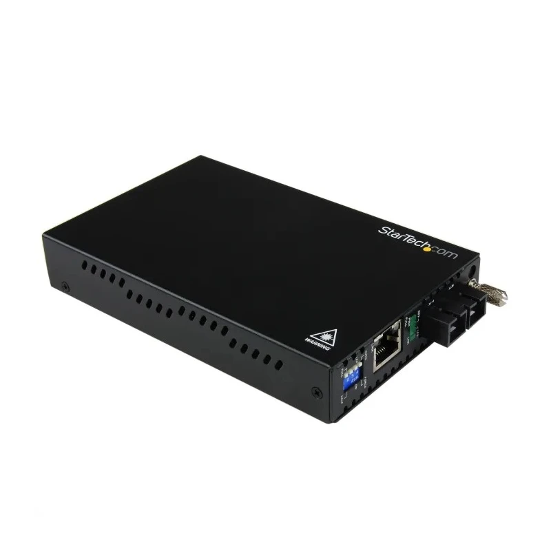 StarTech.com Gigabit Multimode Fibre Media Converter SC RJ45 Half Duplex Full Duplex 2000Mbps 550m ET91000SC2