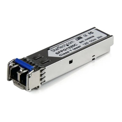 StarTech.com LC Single Mode Fibre SFP Transceiver Module, Half Duplex, Full Duplex, 1.25 Gbps, 1310nm Wavelength SFPG1320C