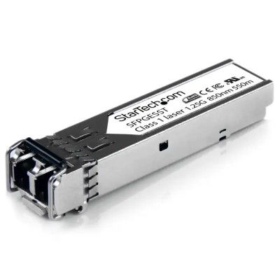StarTech.com LC Multimode Fibre Optic Transceiver Module Half Duplex Full Duplex 1Gbps SFPGESST