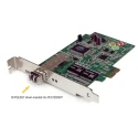 StarTech.com LC Multimode Fibre Optic Transceiver Module Half Duplex Full Duplex 1Gbps SFPGESST
