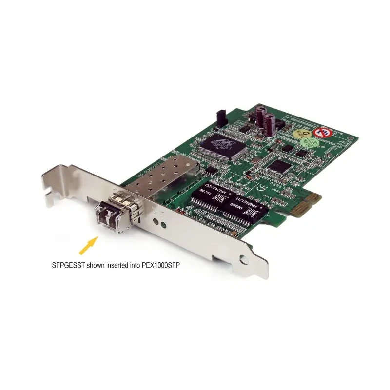 StarTech.com LC Multimode Fibre Optic Transceiver Module Half Duplex Full Duplex 1Gbps SFPGESST