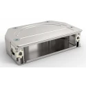 TE Connectivity Zinc Angled D-Sub Backshell Strain Relief 1-2308338-1