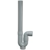 Sferaco Plastic Pipe Fitting Straight Siphon PVC 40 mm Connections 1 bar Max Pressure 5-90°C Operating Temperature 1370001