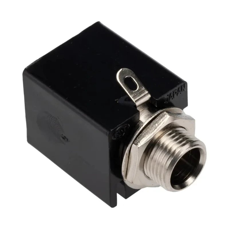 Lumberg Jack Connector 6.35 mm Chassis Mount Female Stereo 3 Ways 2A Solder Termination KLBP 3