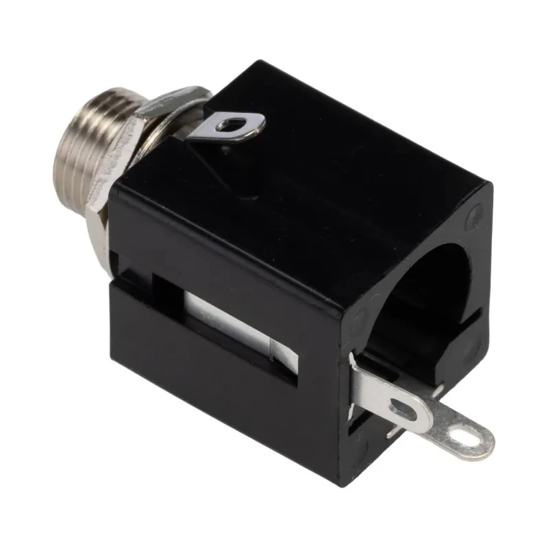 Lumberg Jack Connector 6.35 mm Chassis Mount Female Stereo 3 Ways 2A Solder Termination KLBP 3