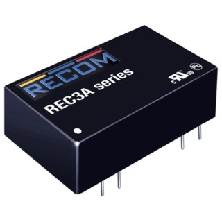 Recom DC/DC Converter 5V DC 600mA Input 18V-36V 3W Through Hole DIP-24 Package REC3A