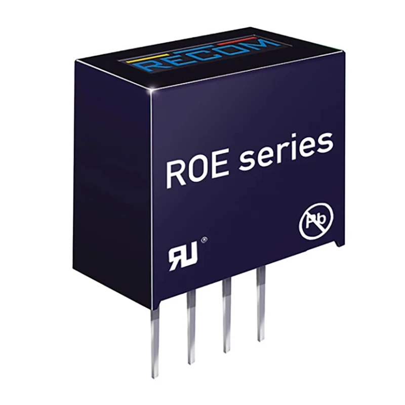 Recom 1W DC/DC Converter Through Hole SIP-4 Package 5V Output 200mA ROE-1205S