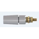 Staubli Grey Female Banana Socket 4 mm Connector Bolt Termination 600V 32A Gold Plating 23.3050-28