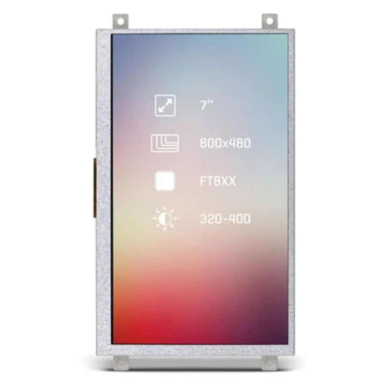 MikroElektronika 7 inch LCD Colour Display Touch Screen 800 x 480 pixel MIKROE-2174
