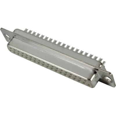 HARTING Stamped 15 Way Straight 2.77 mm Pitch Panel Mount D-Sub Connector with Flange Female 09672154704