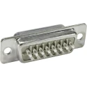 HARTING Stamped 37 Way Straight 2.77 mm Pitch Panel Mount D-Sub Connector with Flange Male 09672375604