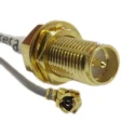 Siretta RF Coaxial Cable ASM Series 250 mm Length 50 Ω Characteristic Impedance Terminated ASMG025D11311