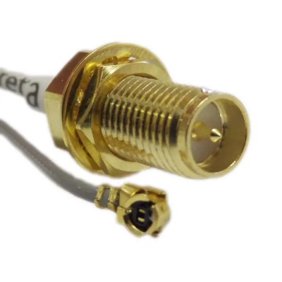 Siretta RF Coaxial Cable ASM Series 250 mm Length 50 Ω Characteristic Impedance Terminated ASMG025D11311