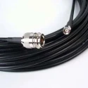 Siretta ASM Series 20 m LLC200A Coaxial Cable 50 Ω Black Terminated LLC200A