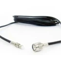 Siretta ASM Series 15 m LLC200A Terminated Coaxial Cable 50 Ω Black PVC Jacket LLC200A