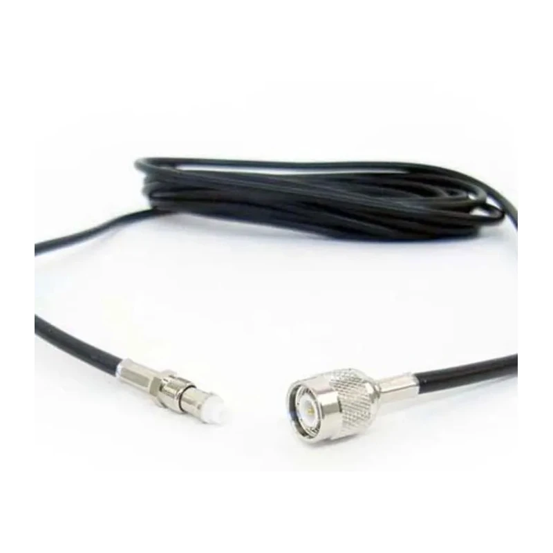 Siretta ASM Series 15 m LLC200A Terminated Coaxial Cable 50 Ω Black PVC Jacket LLC200A
