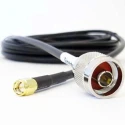 Siretta ASM Series 20 m LLC200A Coaxial Cable 50 Ω Black Terminated LL C200A