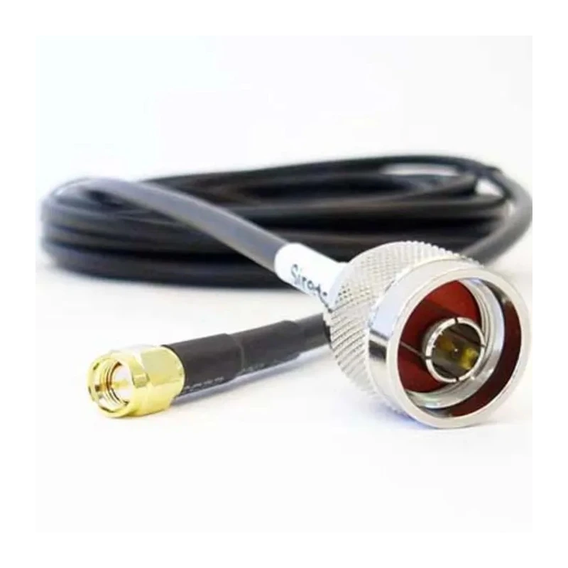 Siretta ASM Series 20 m LLC200A Coaxial Cable 50 Ω Black Terminated LL C200A