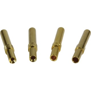 HARTING D-Sub Standard Series Female Crimp D-Sub Connector Contact Palladium over Nickel Pin 18AWG 09670003676