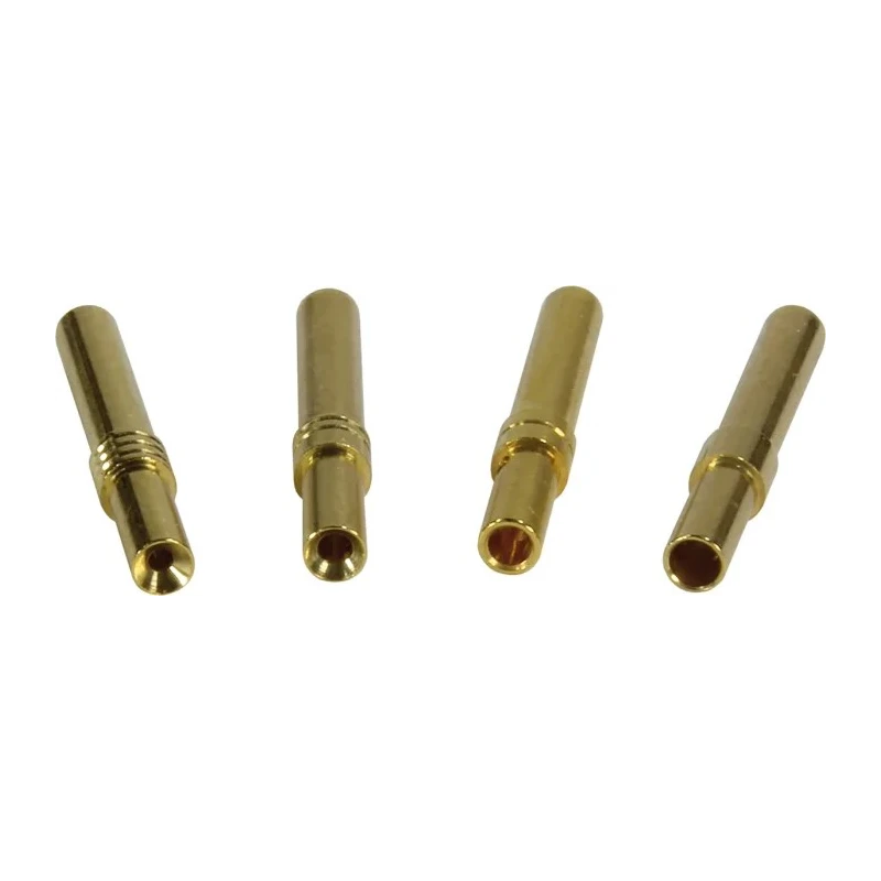 HARTING D-Sub Standard Series Female Crimp D-Sub Connector Contact Palladium over Nickel Pin 18AWG 09670003676