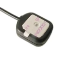 Siretta Square GPS Antenna with SMA Connector ALPHA19/3M/SMAM/S/S/17, Adhesive Mount, 1dBi Gain ALPHA19/3M/SMAM/S/S/17