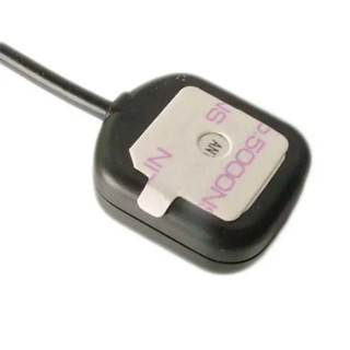 Siretta Square GPS Antenna with SMA Connector ALPHA19/3M/SMAM/S/S/17, Adhesive Mount, 1dBi Gain ALPHA19/3M/SMAM/S/S/17