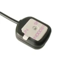 Siretta Square GPS Antenna with SMA Connector ALPHA19/3M/SMAM/S/S/17, Adhesive Mount, 1dBi Gain ALPHA19/3M/SMAM/S/S/17