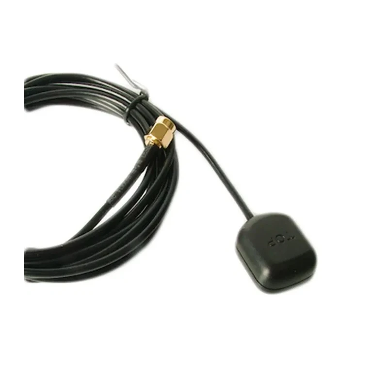 Siretta Square GPS Antenna with SMA Connector ALPHA19/3M/SMAM/S/S/17, Adhesive Mount, 1dBi Gain ALPHA19/3M/SMAM/S/S/17