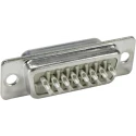 HARTING SV TSDC 25 Way Straight Panel Mount D-Sub Connector with Flange Male 1kV 7.5A 09670255615