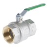 RS PRO Brass Threaded Ball Valve BSPP 1/4 to 2 in Steel Handle RS PRO 141-7712