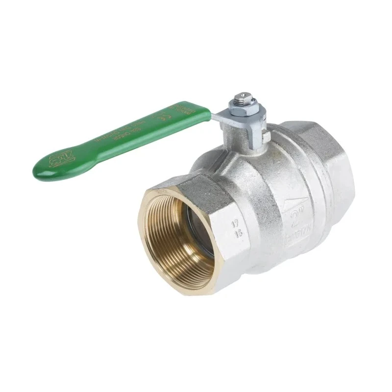 RS PRO Brass Threaded Ball Valve BSPP 1/4 to 2 in Steel Handle RS PRO 141-7712
