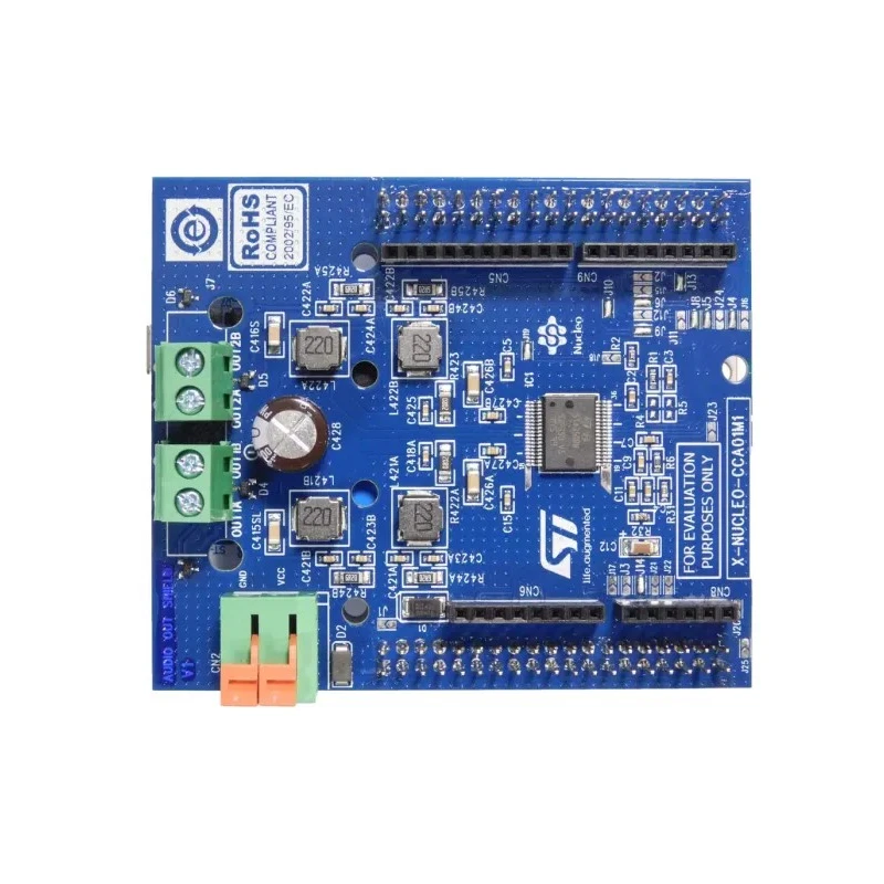 STMicroelectronics Sound Terminal Expansion Board 2-channel PWM Audio Amplifier 2 x 50W 6Ω I2S Interface X-NUCLEO-CCA01M1