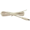 RS PRO 2.1 mm DC Plug to Unterminated Power Cord, 2 m, 16V, 2A, Black PVC Jacket 143-8928