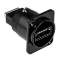 RS PRO Type A 2 Way Straight Female Feedthrough HDMI Connector 40V 143-8921