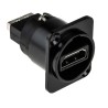 RS PRO Type A 2 Way Straight Female Feedthrough HDMI Connector 40V 143-8921