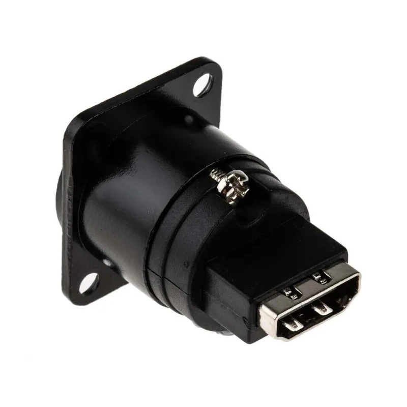 RS PRO Type A 2 Way Straight Female Feedthrough HDMI Connector 40V 143-8921