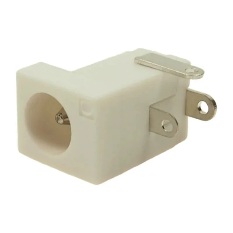 RS PRO Right Angle DC Socket 2A, 16V, PCB Mount, Length 15.2 mm, Nickel Silver 143-8930
