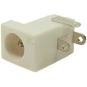 RS PRO Right Angle DC Socket 2A 16V PCB Mount Length 15.2mm Nickel Silver 143-8931