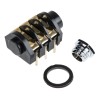 RS PRO 6.35 mm Panel Mount Female Stereo Jack Connector 3 Way Gold Plated Contact Silver Alloy 5A Solder Termination 143-8935