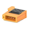 TE Connectivity 4-Way RITS Connector Male for Cable, 1 Row 3-1473562-4