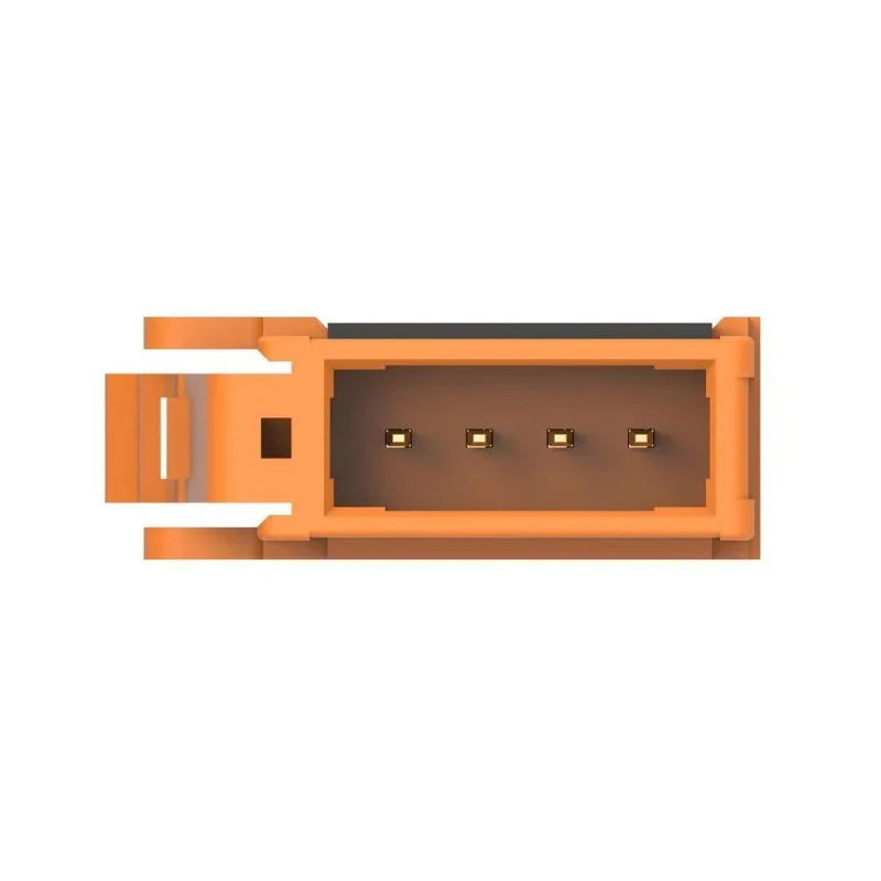TE Connectivity 4-Way RITS Connector Male for Cable, 1 Row 3-1473562-4