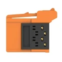 TE Connectivity 4-Way RITS Connector Male for Cable, 1 Row 3-1473562-4