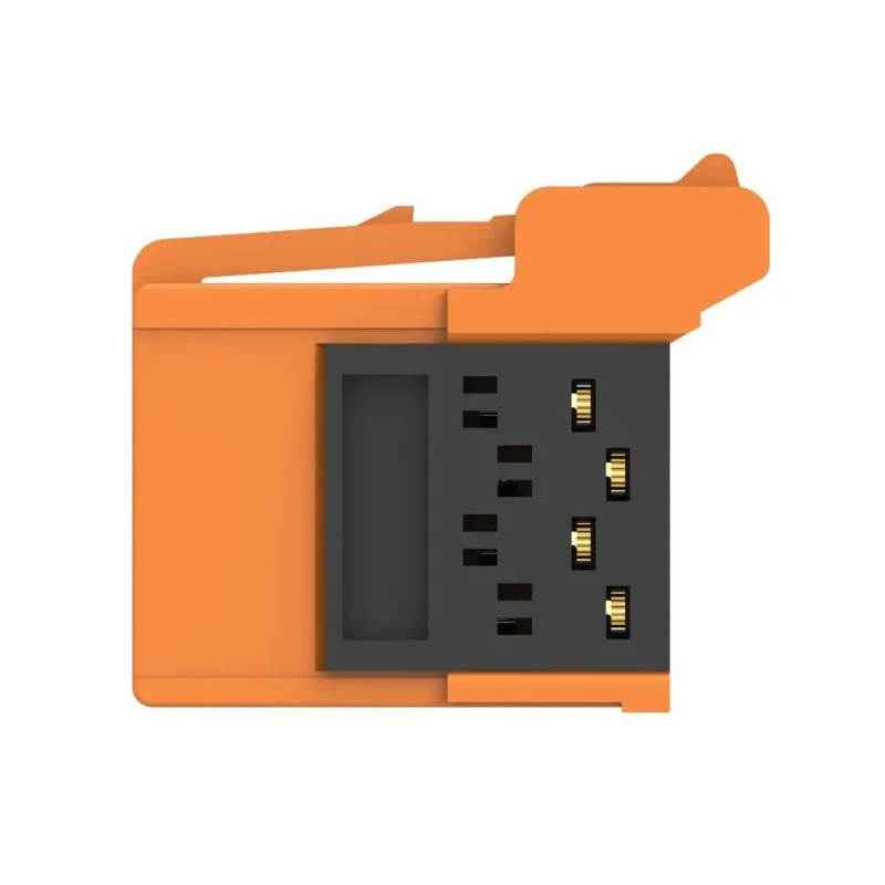 TE Connectivity 4-Way RITS Connector Male for Cable, 1 Row 3-1473562-4