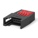 TE Connectivity 4-Way RITS Connector Female for Cable, 1 Row 1-1746741-4