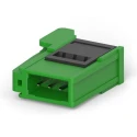 TE Connectivity 3-Way RITS Shrouded Male Connector for Cable 32V dc, 3A, 1 Row 4-1473562-3
