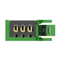 TE Connectivity 3-Way RITS Shrouded Male Connector for Cable 32V dc, 3A, 1 Row 4-1473562-3