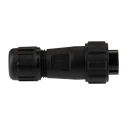 RS PRO Miniature Circular Connector, 3 Contacts, Cable Mount Plug, Female, Threaded, IP68, 250V, 13A 144-0620