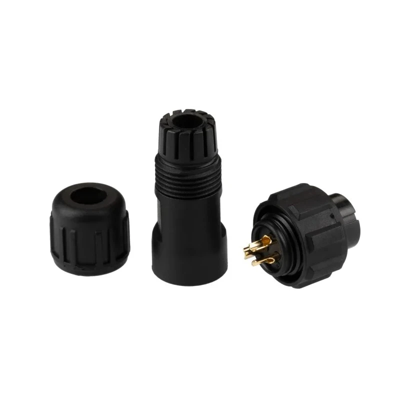 RS PRO Miniature Circular Connector, 3 Contacts, Cable Mount Plug, Female, Threaded, IP68, 250V, 13A 144-0620