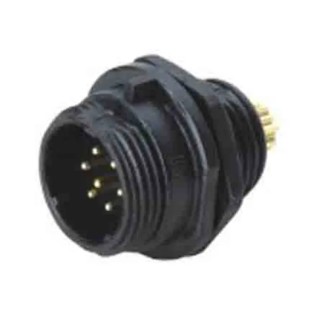 RS PRO Circular Connector Miniature Front Mount Socket Male 4 Contacts 200V 5A Threaded Coupling IP68 144-0625